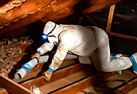 project of crawl space insulation removal