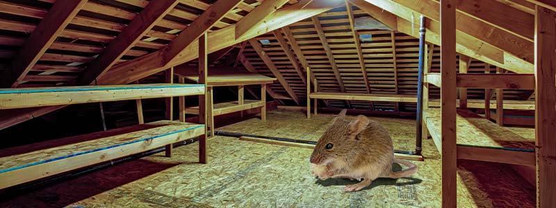 find out if you have mice in your attic
